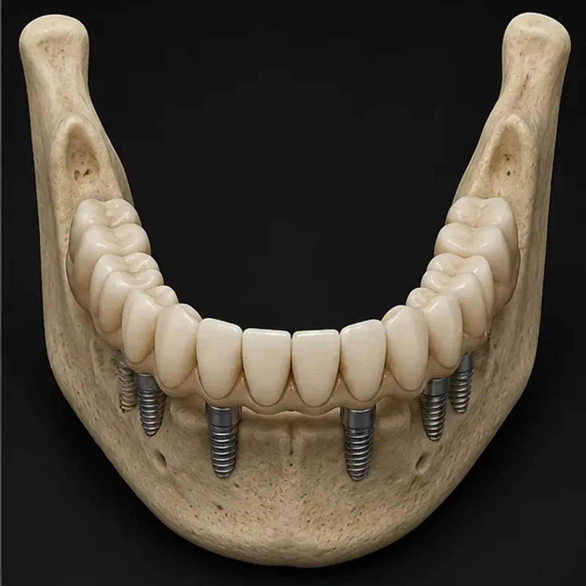 Full mouth after