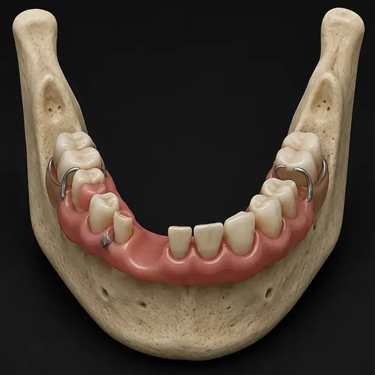 Full mouth before