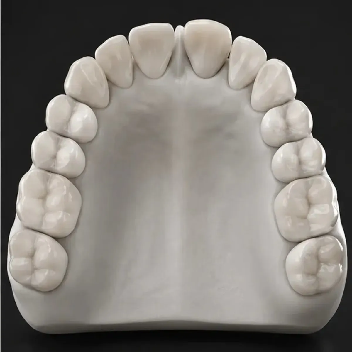 Single implant result