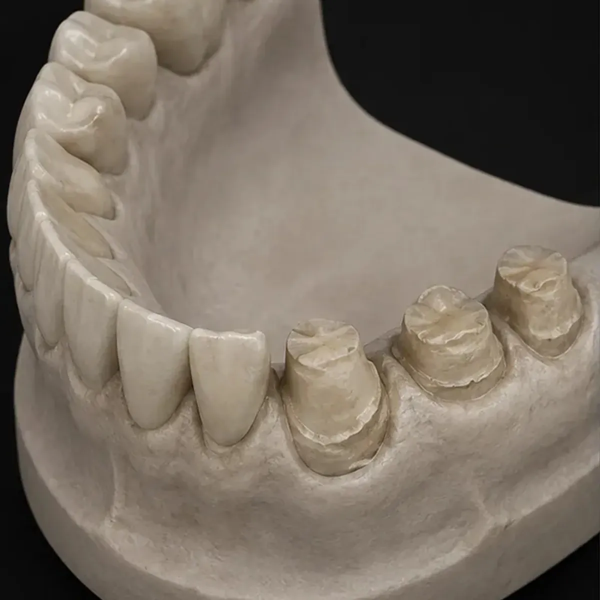 Implant bridge before