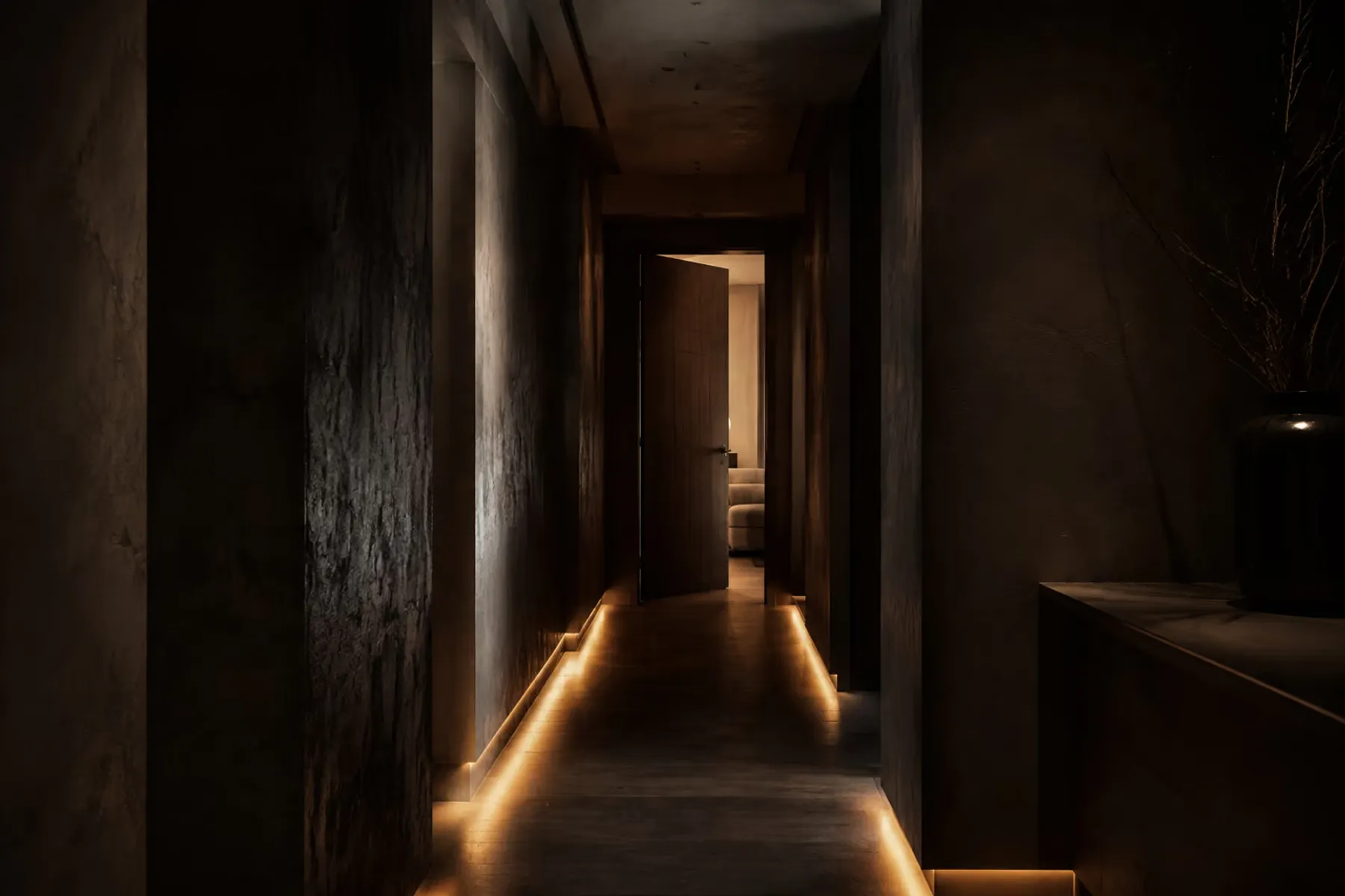 Implant clinic hallway