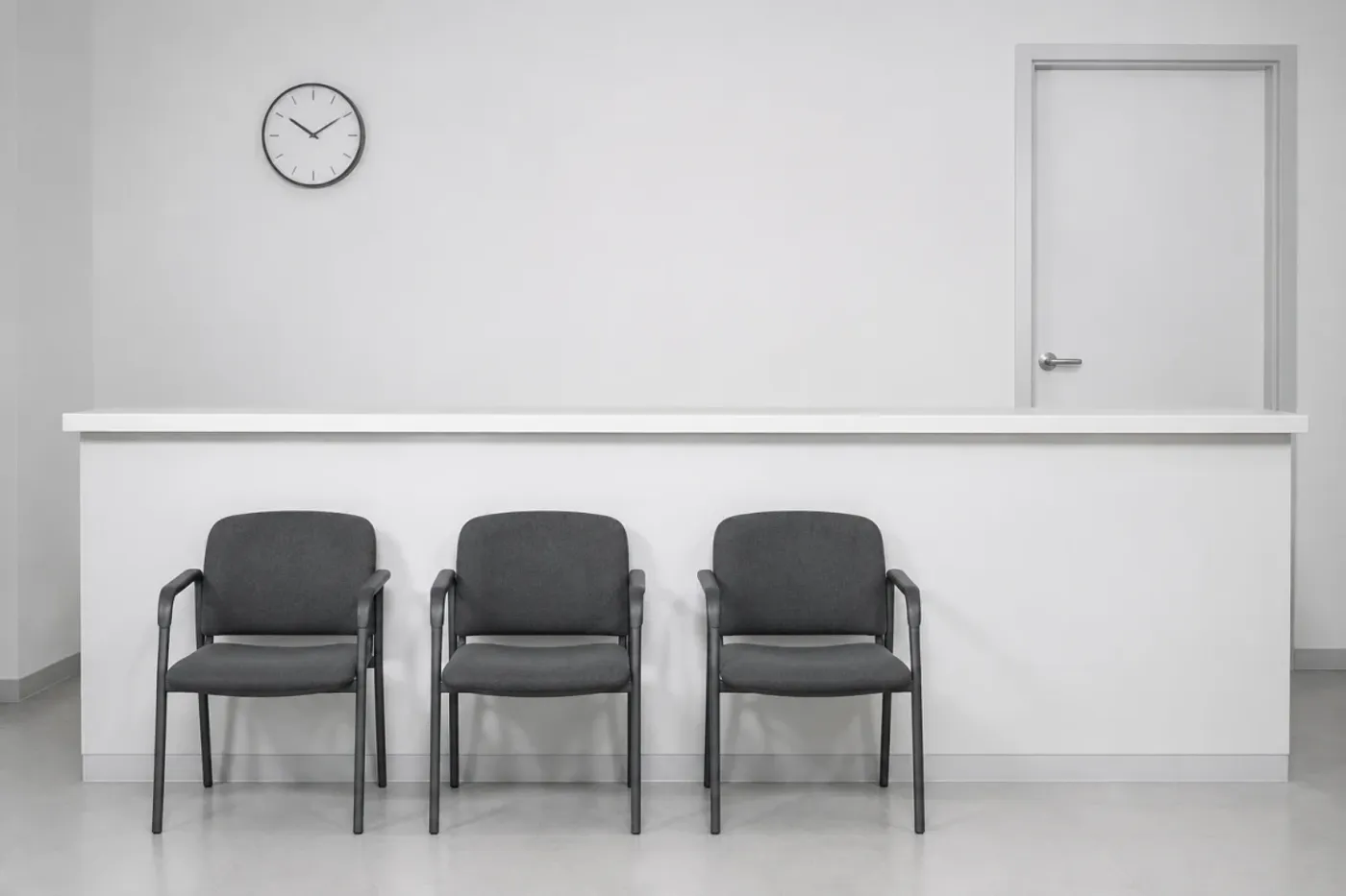 Dental clinic reception