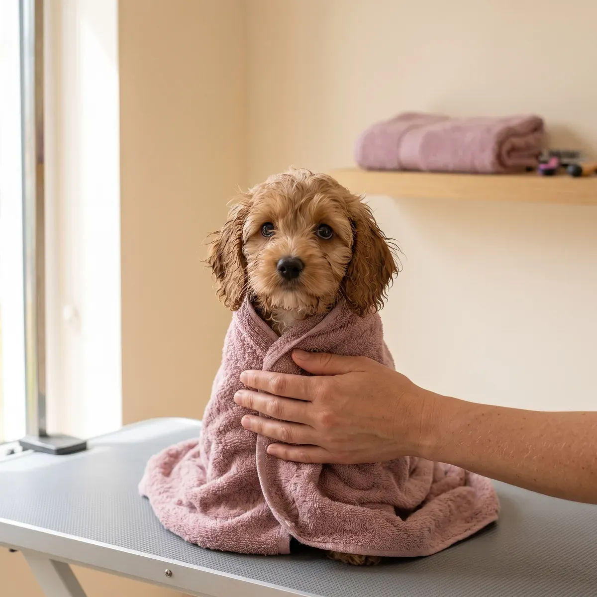 First puppy groom