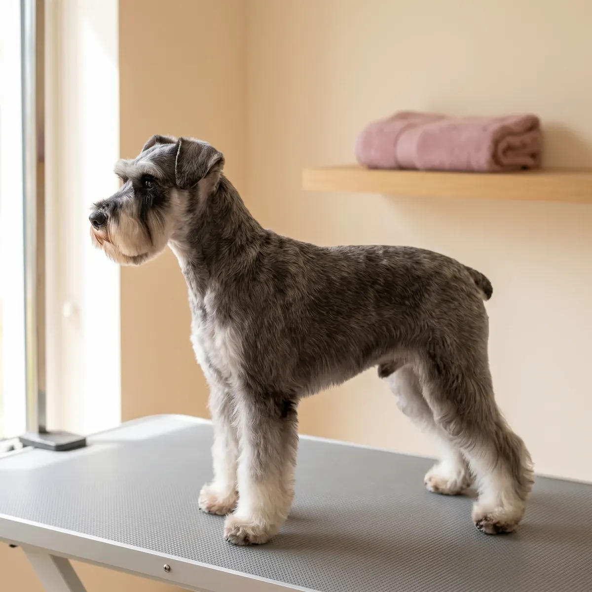 Schnauzer dog grooming