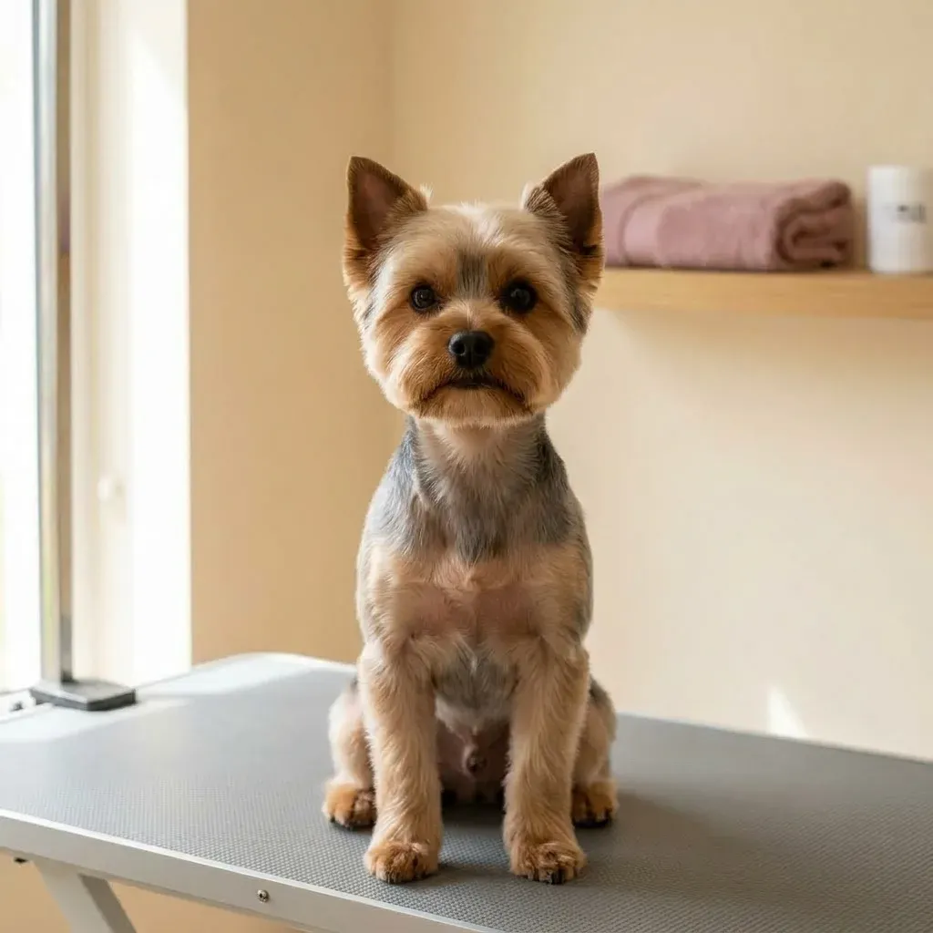 Yorkshire terrier grooming