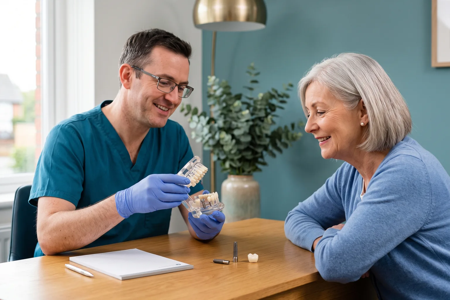 Dental implants consultation