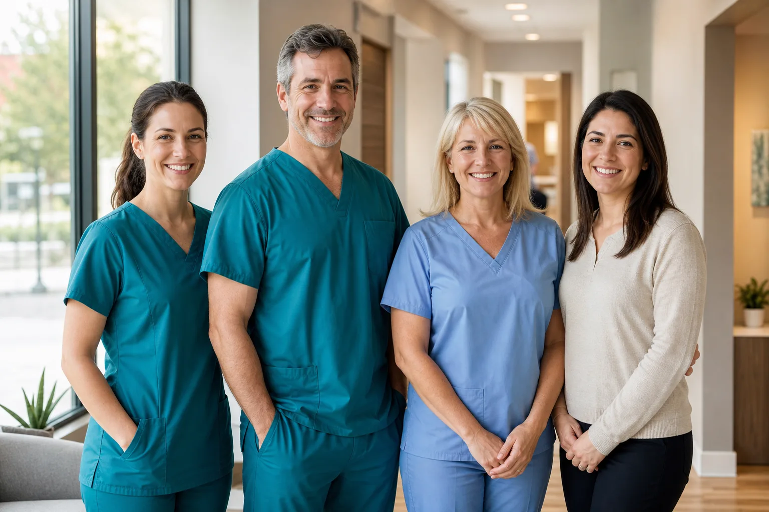 Dungannon dentist team
